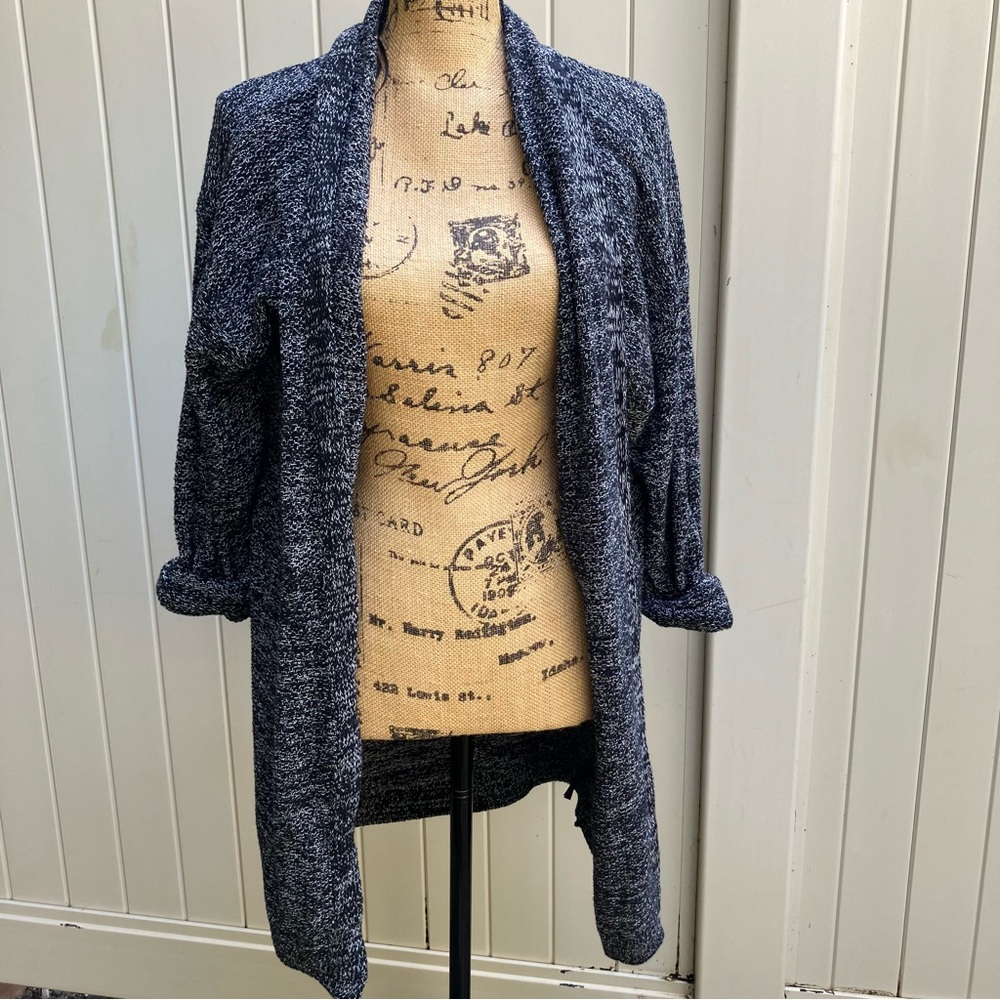 H&M Conscious cardigan black/gray Large